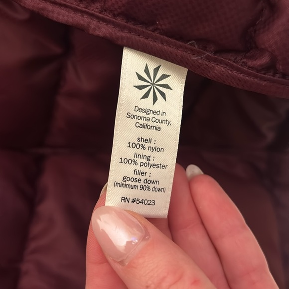 Athleta Down Jacket - Picture 4 of 5